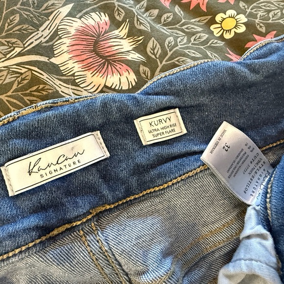 KanCan Blue Flare Jeans - Picture 4 of 6